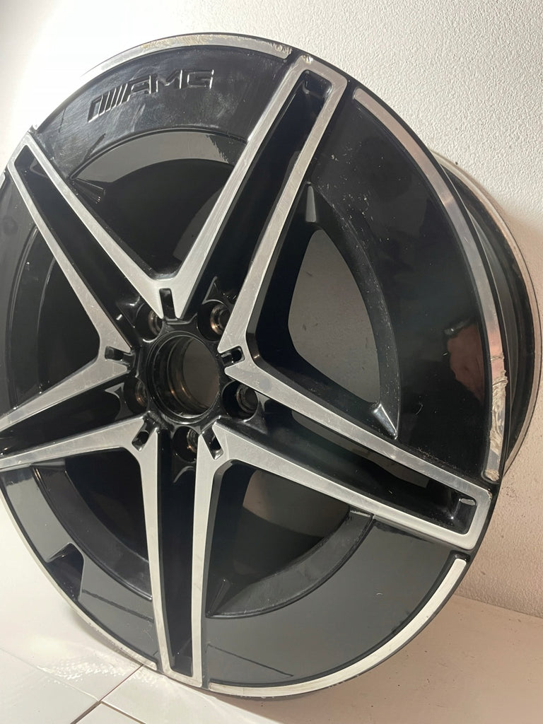 1x Alufelge 18 Zoll 9.0" 5x112 58ET Glanz Graphit A2064016600 Mercedes-Benz W206 FEL9573449609hh