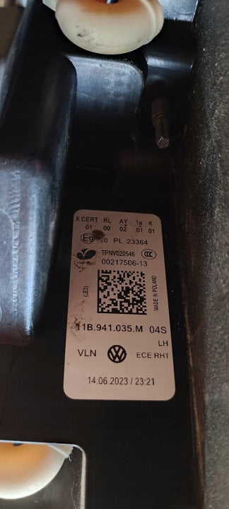 Frontscheinwerfer VW I 11B941035M LED Links Scheinwerfer Headlight SCH3003886860hi