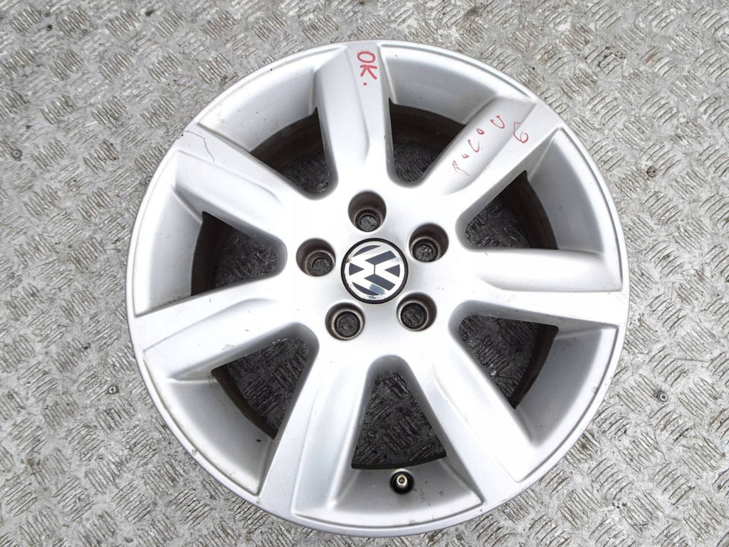 1x Alufelge 15 Zoll 5x100 40ET VW Polo Rim Wheel FEL3718786150hh