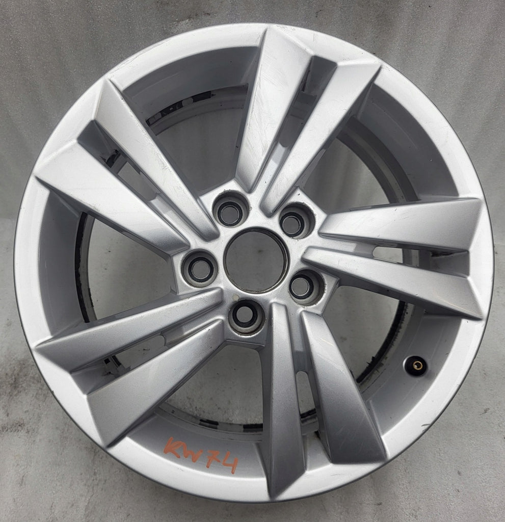 1x Alufelge 15 Zoll 6.0" 5x100 38ET Glanz Silber 6V0601025M Skoda Fabia Iii FEL4069529669gt