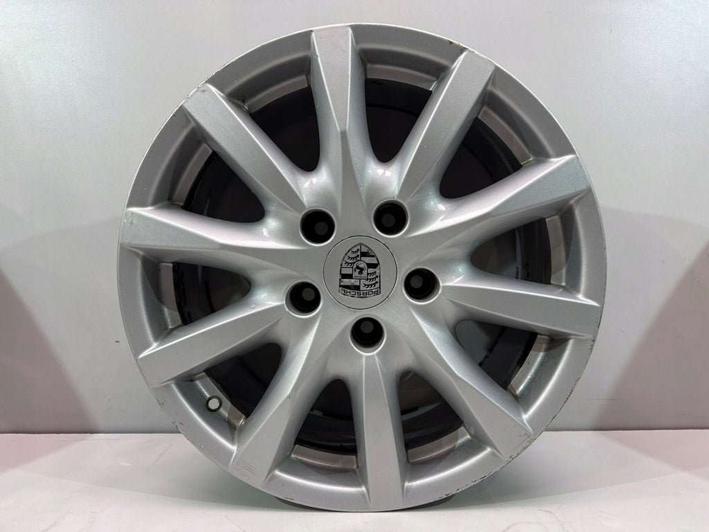 4x Alufelge 18 Zoll 8.0" 5x130 53ET Glanz Silber 7P5601025 Porsche Cayenne FEL4992720257ea