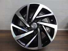 Laden Sie das Bild in den Galerie-Viewer, 4x Alufelge 16 Zoll 6.5" 5x112 46ET Glanz Schwarz 5G0601025DM VW Golf Vii FEL9903894248ns