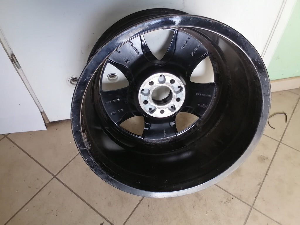 1x Alufelge 18 Zoll 9.0" 5x112 52,5ET Schwarz A2134015300 Mercedes-Benz W213