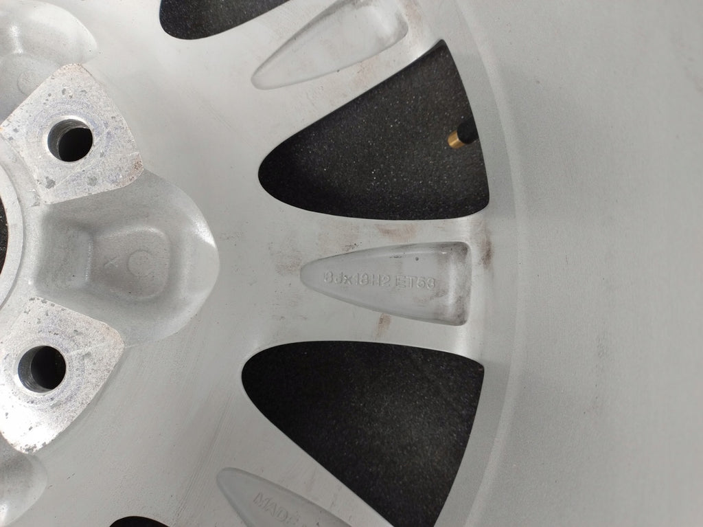 1x Alufelge 18 Zoll 8.0" 5x130 53ET Silber 7P5601025T Porsche Cayenne Rim Wheel