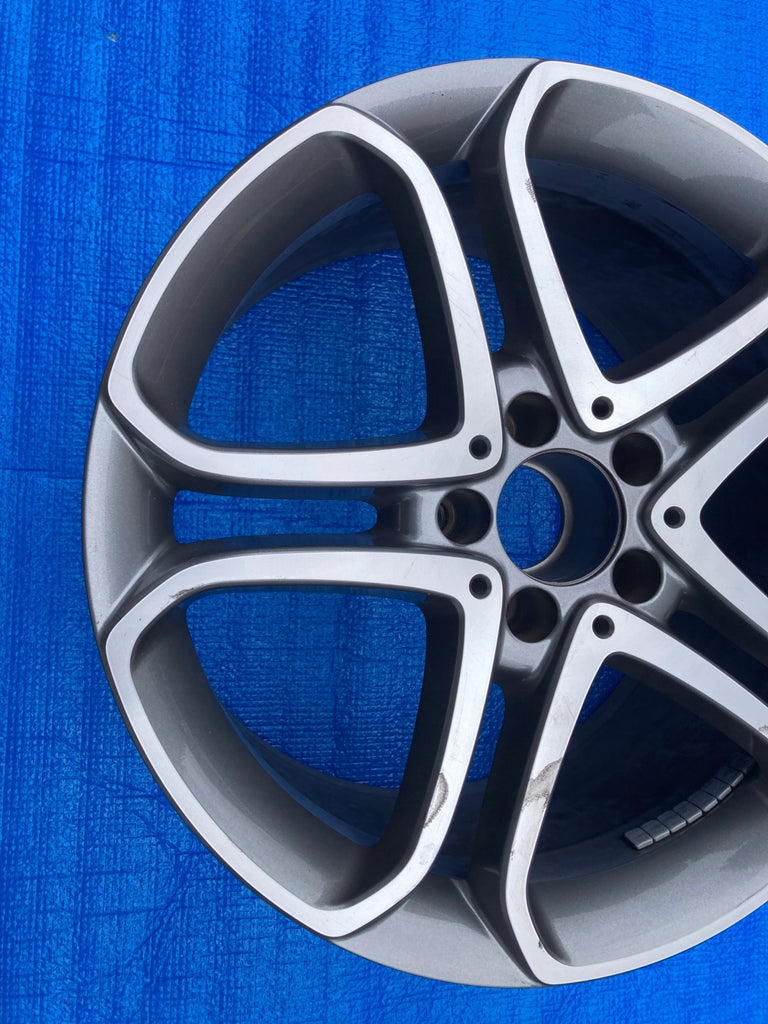 1x Alufelge 18 Zoll 9.5" 5x112 A2184012402 Mercedes-Benz Cls Rim Wheel FEL7895923662mw