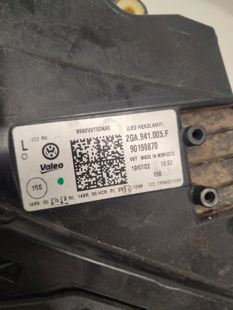 Frontscheinwerfer VW T-Roc Troc 2GA941005F Full LED Links Scheinwerfer Headlight