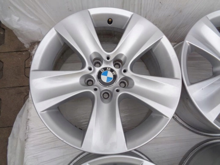 4x Alufelge 17 Zoll 8.0" 5x120 30ET Glanz Silber 6790172 BMW F11 F10 F12 F13 FEL1934936595wa