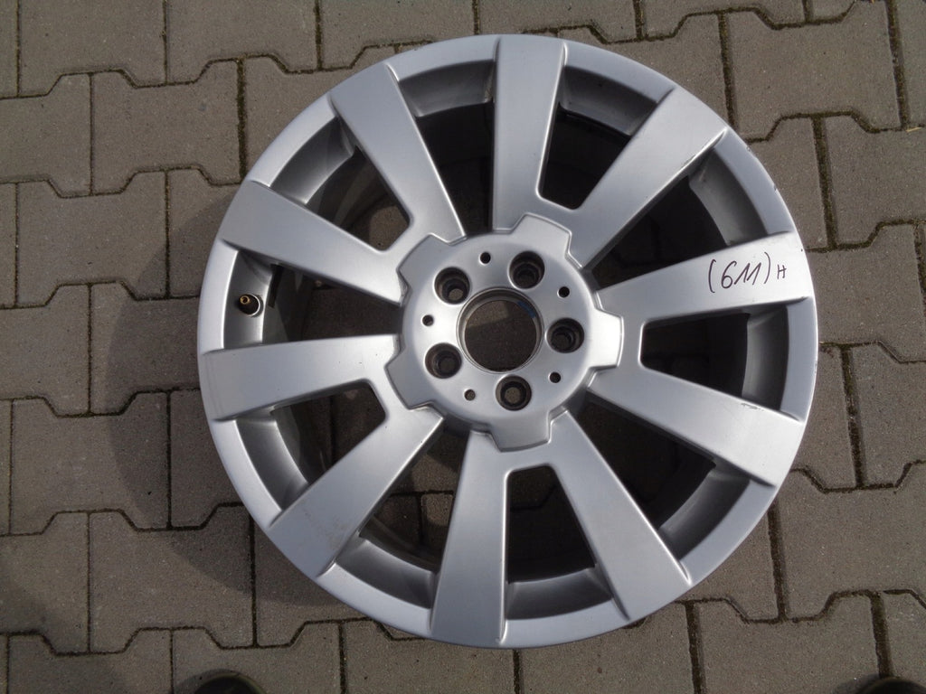 1x Alufelge 19 Zoll 8.5" 5x112 52ET Silber A2044012102 Mercedes-Benz W204