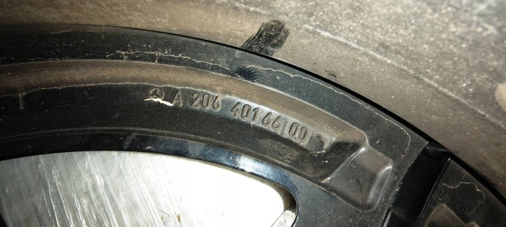 1x Alufelge 18 Zoll 9.0" 5x112 58ET A2064016600 Mercedes-Benz W206 Rim Wheel FEL2233933766ke