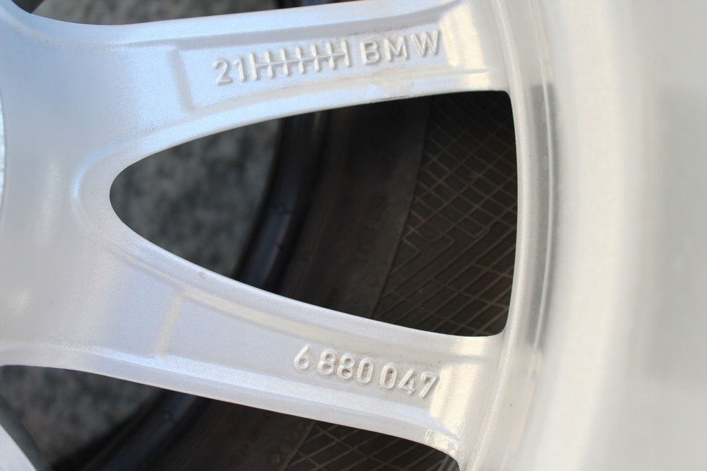 4x Alufelge 18 Zoll 7.0" 5x112 22ET Glanz Silber 6880047 BMW X3 G01 G02 FEL5019316133jw