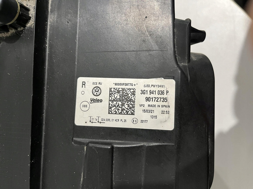 Frontscheinwerfer VW Passat B8 3G1941036P LED Rechts Scheinwerfer Headlight SCH8210492783fz