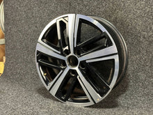 Load image into Gallery viewer, 1x Alufelge 17 Zoll 6.5" 5x112 49ET Glanz Schwarz 2K7601025C VW Caddy V FEL4056688692ct