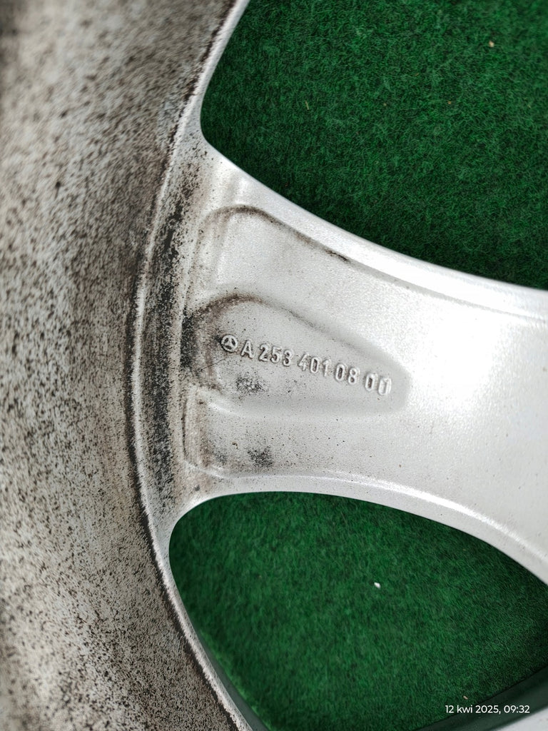 1x Alufelge 18 Zoll 8.0" 5x112 38ET A2534010800 Mercedes-Benz Glc Rim Wheel