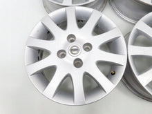 Laden Sie das Bild in den Galerie-Viewer, 4x Alufelge 16 Zoll 6.0" 4x114.3 45ET Silber Nissan I Rim Wheel FEL6572200694vo