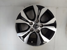 Laden Sie das Bild in den Galerie-Viewer, 4x Alufelge 16 Zoll 6.5&quot; 5x114.3 45ET Glanz Schwarz PW4570D006 Toyota Yaris