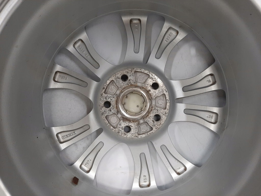 1x Alufelge 17 Zoll 7.0" 5x114.3 52 5ET Glanz Silber 9965467070 Mazda 3 5 FEL9376460370bp