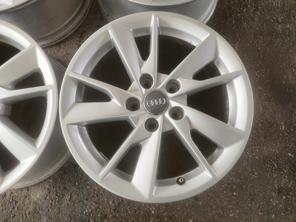 4x Alufelge 16 Zoll 7.0" 5x112 35ET Glanz Silber 8W0601025 Audi A4 B8 Rim Wheel FEL4616345222dx