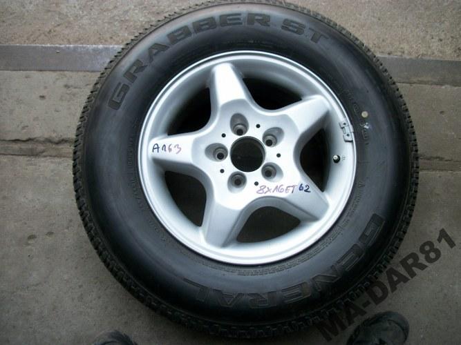 1x Alufelge 16 Zoll 8.0" 5x112 62ET Glanz Silber Mercedes-Benz Rim Wheel