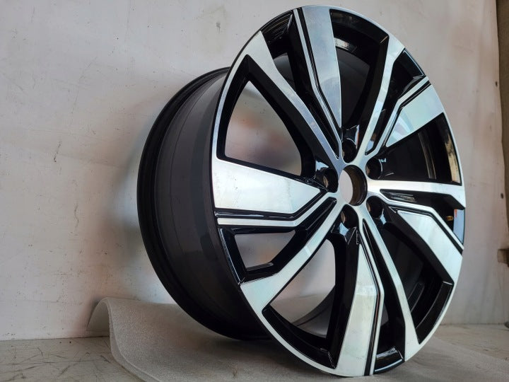 1x Alufelge 20 Zoll 9.0" 5x108 58ET Glanz Schwarz 32134538 Volvo Xc40 Rim Wheel FEL5420917118wj