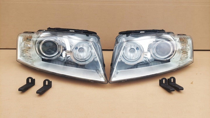 Frontscheinwerfer Audi A8 Bi-Xenon Ein Satz Scheinwerfer Headlight SCH3633282006je