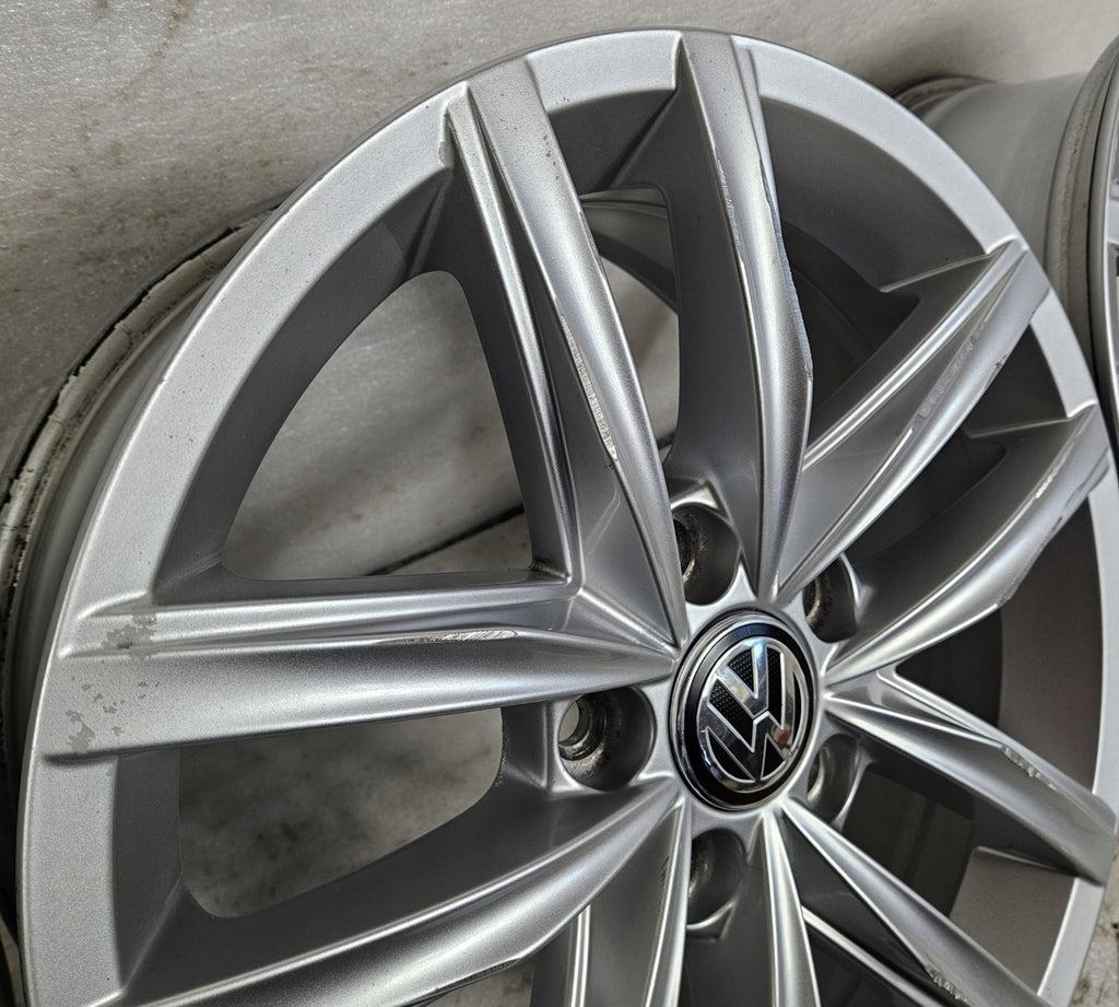 4x Alufelge 16 Zoll 6.5" 5x112 46ET 5G0601025CS VW Passat Golf VII Beetle Sharan FEL2739825532sl