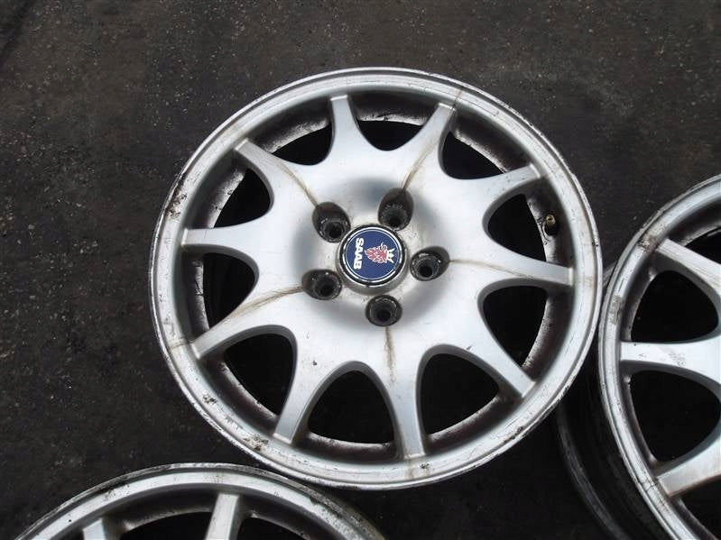 4x Alufelge 16 Zoll 6.5" 5x110 49ET 4909164 Saab 93 9-3 Rim Wheel FEL1413403465nn