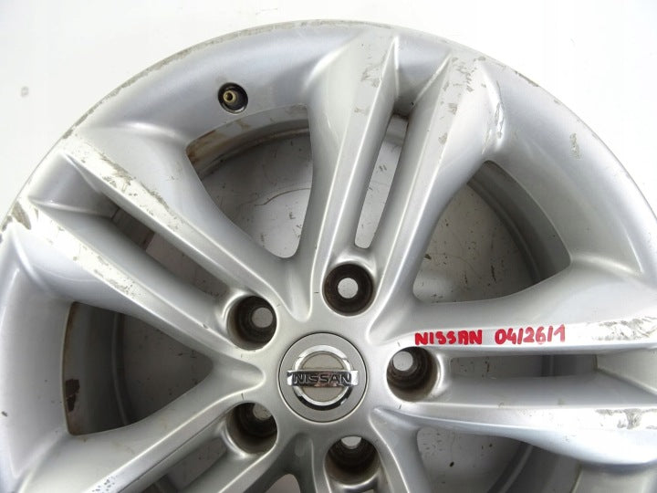 1x Alufelge 16 Zoll 6.0" 5x114.3 40300BRO7A Nissan Qashqai I J10 Rim Wheel FEL5195974460ib