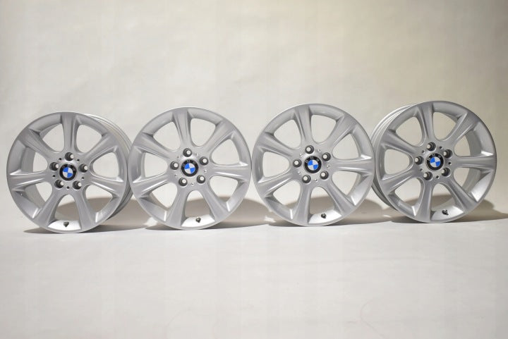 4x Alufelge 17 Zoll 7.5" 5x120 37ET Glanz Silber 6796243 BMW 4 F36 3 F30 F32 F33 FEL6586379141wv