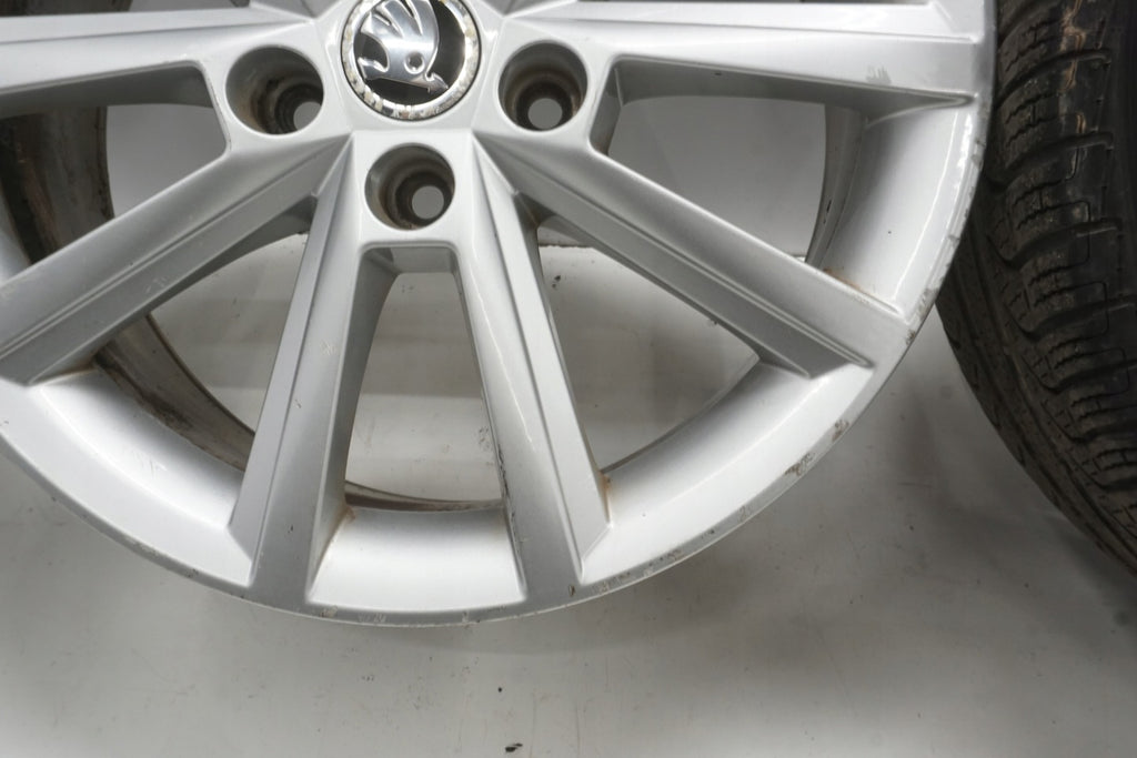 4x Alufelge 17 Zoll 7.0" 5x112 49ET 5E0601025E Skoda Octavia Iii Rim Wheel FEL9710641261pi