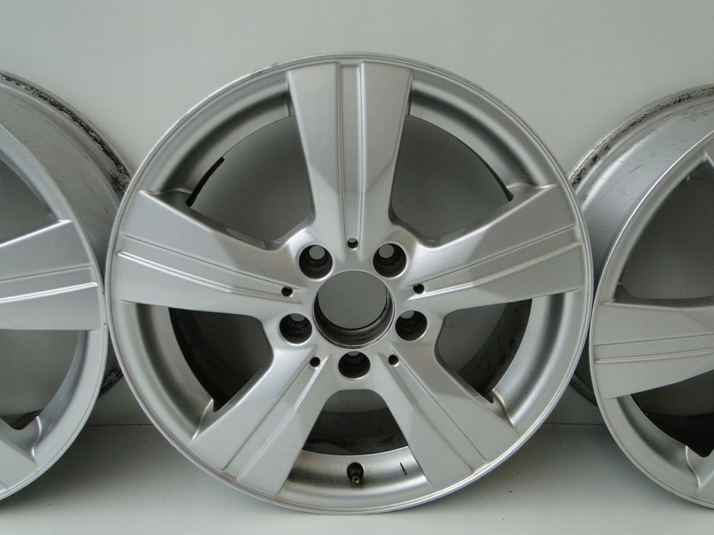 4x Alufelge 16 Zoll 7.0" 5x112 37ET Silber A1694012202 Mercedes-Benz Rim Wheel