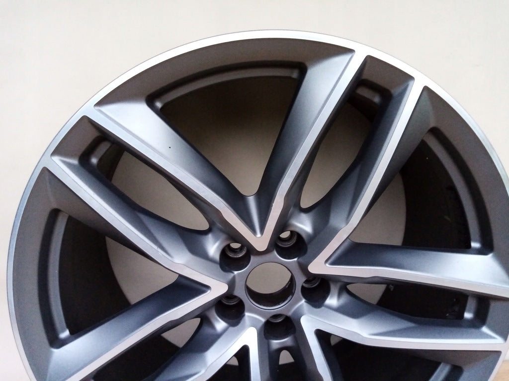 1x Alufelge 21 Zoll 9.5" 5x112 31ET Glanz Silber 4M0601025 Audi Q7 Rim Wheel FEL6146404258gz