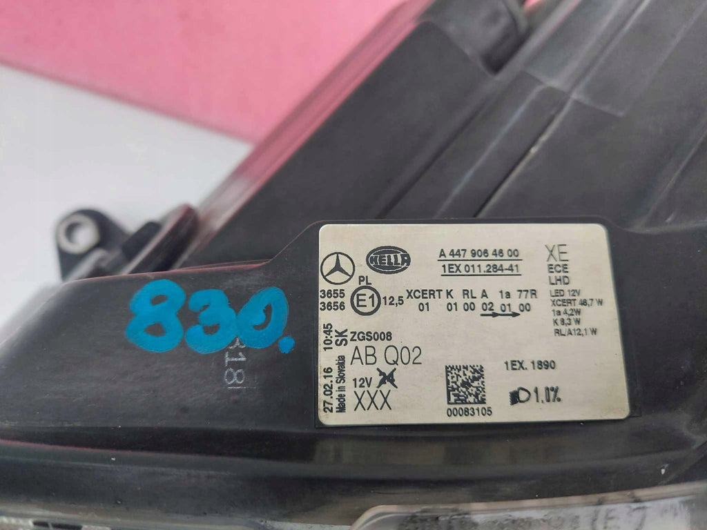 Frontscheinwerfer Mercedes-Benz Vito 4479064600 Full LED Links Headlight