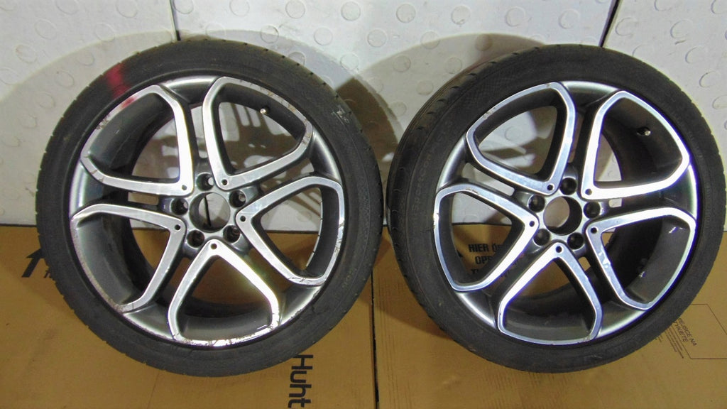 2x Alufelge 18 Zoll 8.5" 5x112 A2074012602 Mercedes-Benz Rim Wheel