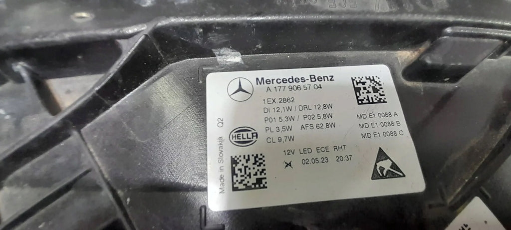 Frontscheinwerfer Mercedes-Benz W177 A1779065704 Full LED Links Headlight SCH2377303585qs