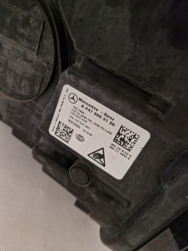 Frontscheinwerfer Mercedes-Benz Glb A2479063100 LED Links Scheinwerfer Headlight SCH6989489580kd