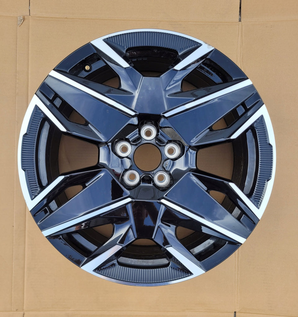 1x Alufelge 19 Zoll 7.5" 5x108 50ET Glanz Schwarz 9842668980 Peugeot II 2008 I FEL7261814662dp