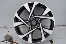 Load image into Gallery viewer, 1x Alufelge 18 Zoll 7.5&quot; 5x114.3 52ET Glanz Schwarz 52910-J9800 Hyundai Kona