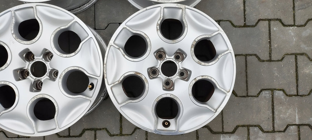 4x Alufelge 15 Zoll 6.5" 5x100 34ET Glanz Silber 8X0601025H Audi A1 Rim Wheel