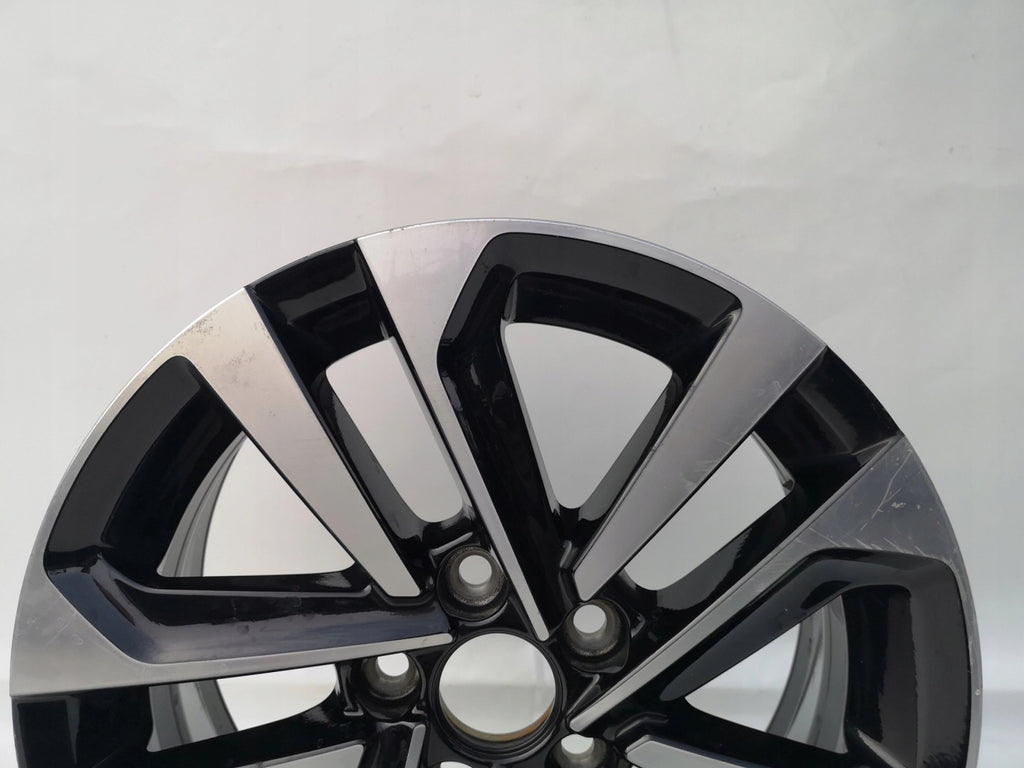 1x Alufelge 15 Zoll 5.5" 5x100 40ET Glanz Schwarz 2G0601025AG VW Polo Rim Wheel FEL9232983858gu