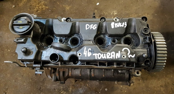 Motor VW Passat Touran DFGB 2.0 TDI 110PS 81kW 250TKm Diesel Engine Unkomplett MOT6976291476zk