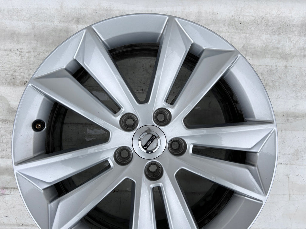 1x Alufelge 17 Zoll 7.0" 5x108 40 5ET Glanz Silber 31471309 Volvo S60 V60