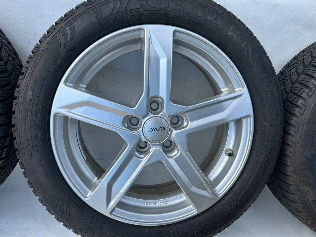4x Alufelge 16 Zoll 6.5" 5x100 41ET Toyota Yaris Rim Wheel FEL7561289536ot