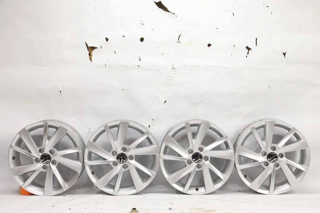 4x Alufelge 17 Zoll 6.5" 5x112 46ET Matt 5H0071497 VW Golf Viii Rim Wheel FEL1773452349ky