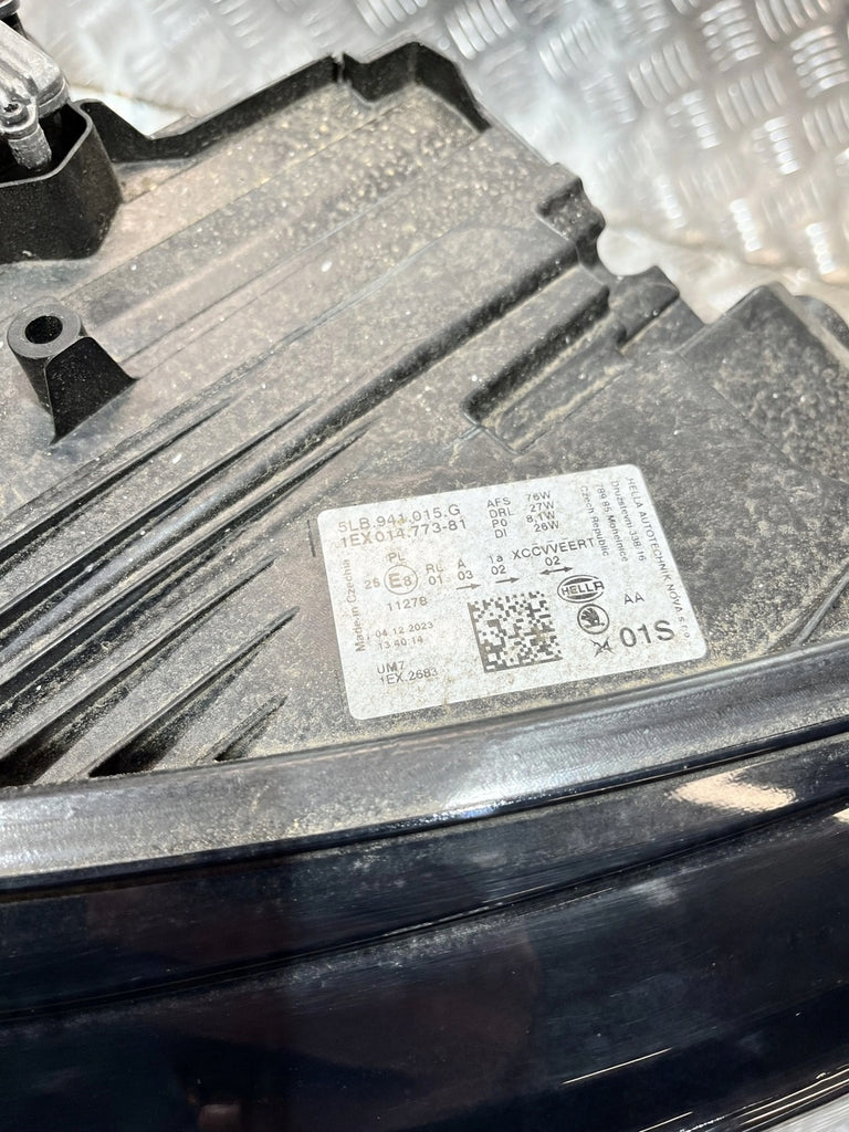 Frontscheinwerfer Skoda Enyaq 5LB941015G Links Scheinwerfer Headlight