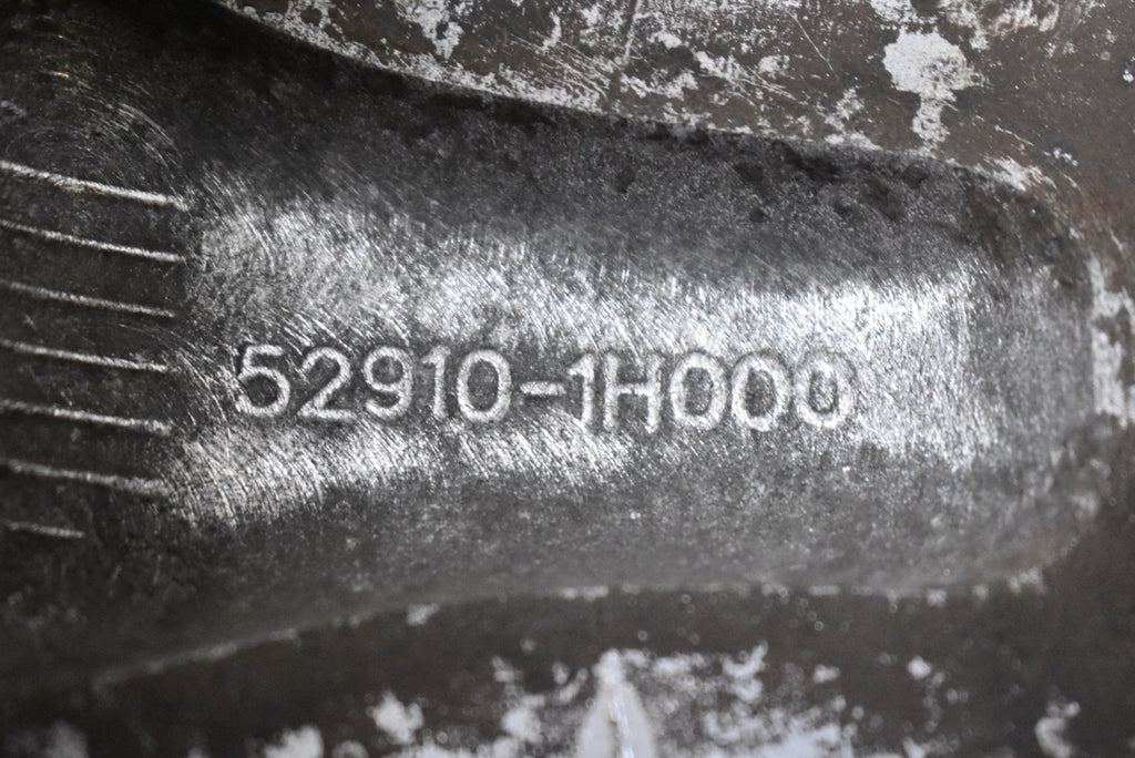 1x Alufelge 16 Zoll 6.0" 5x114.3 51ET Glanz Silber 52910-1H000 Kia Venga