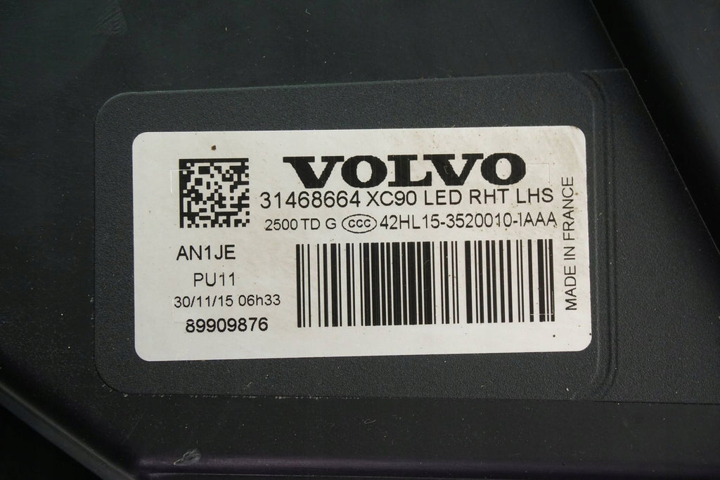 Frontscheinwerfer Volvo Xc90 II 31468664 LED Links Scheinwerfer Headlight