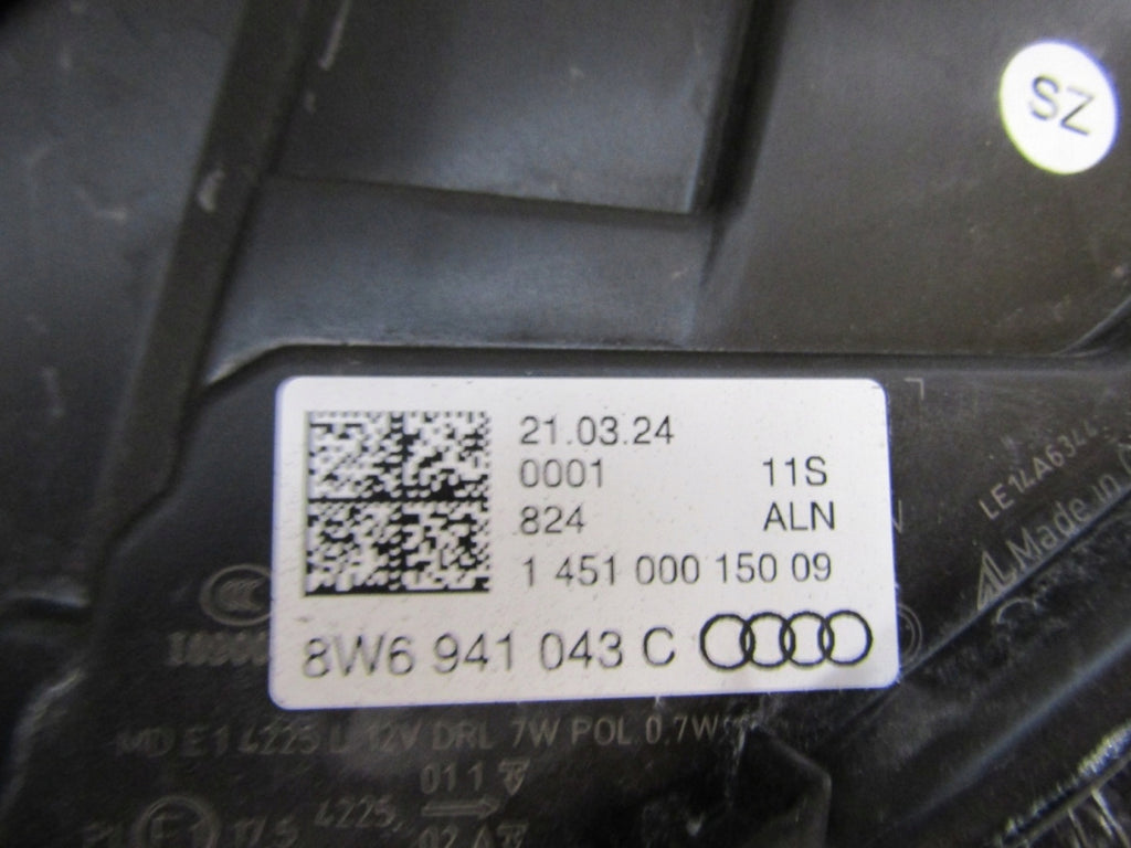 Frontscheinwerfer Audi A5 8W6941043C Xenon Links Scheinwerfer Headlight SCH4633783035uu