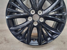 Load image into Gallery viewer, 1x Alufelge 17 Zoll 6.5" 5x100 50ET Glanz Schwarz PW4570D005 Toyota Yaris FEL6314419307fj