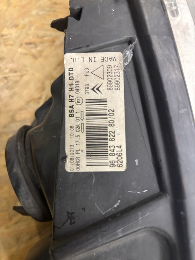 Frontscheinwerfer Citroën C4 I 9684382280 Rechts Scheinwerfer Headlight SCH4522203865ce