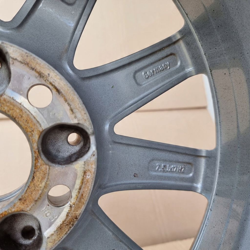 1x Alufelge 17 Zoll 7.5" 5x112 42ET Graphit A1724011402 Mercedes-Benz Slk